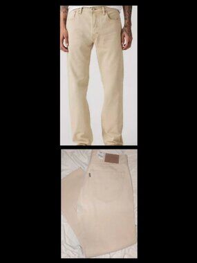NWT Mens Levi Levi's Fresh 501 Straight Leg Jeans Size 35 x 30